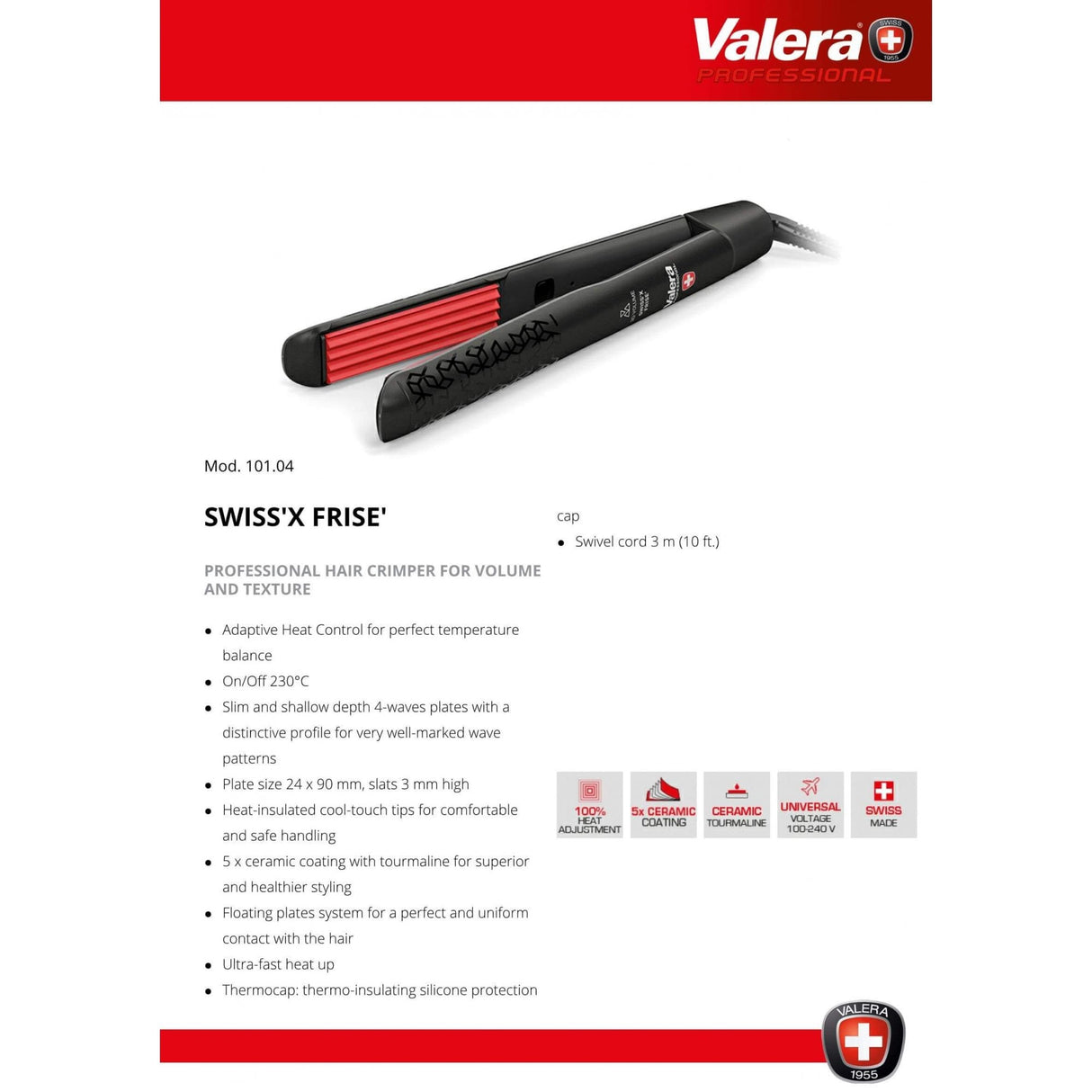 Swiss'X Frise Hair Crimper