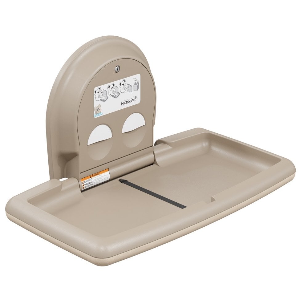 KB300 Koala Kare Horizontal Surface Mounted Baby Changing Station
