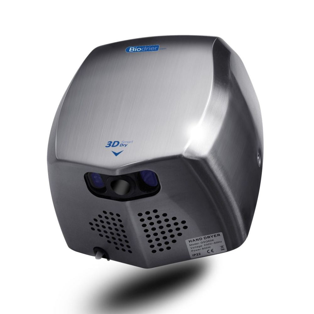 Biodrier 3D Smart Dry Hand Dryer with HEPA Filter