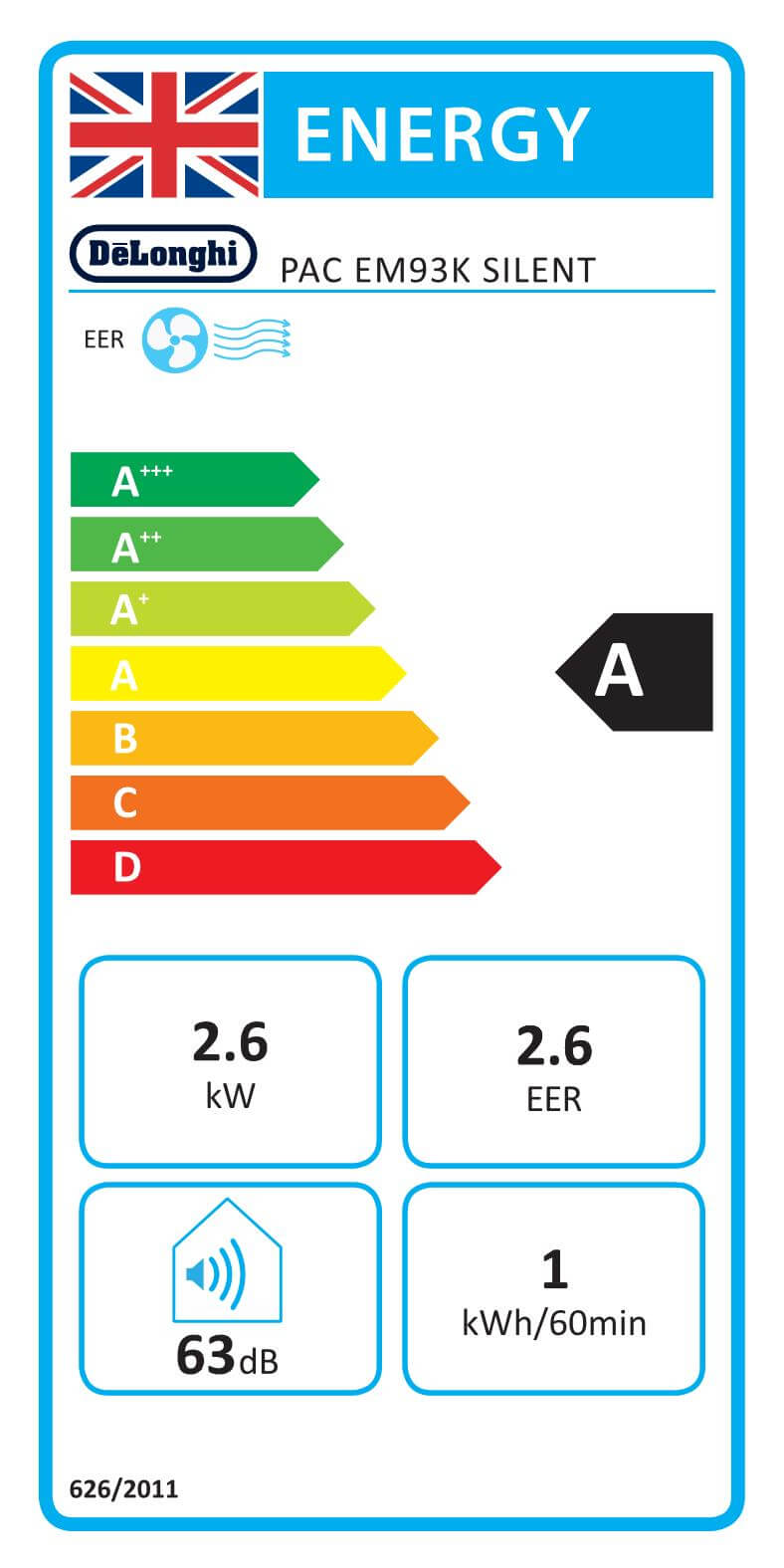 Delonghi Pinguino PAC EM93 Portable Air Conditioning Unit - Hand Dryers UK™