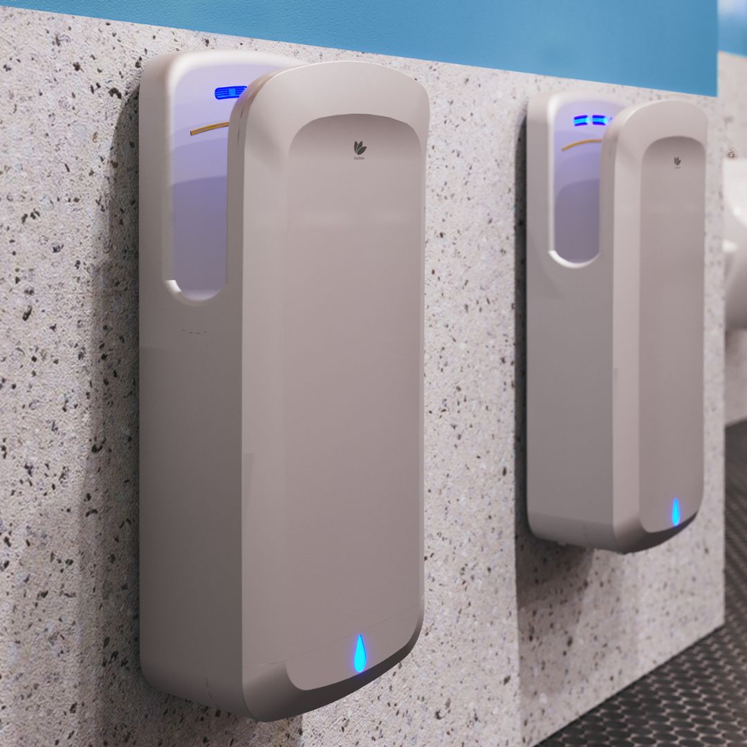 Dryflow Jetforce Junior Hand Dryer With HEPA Filter