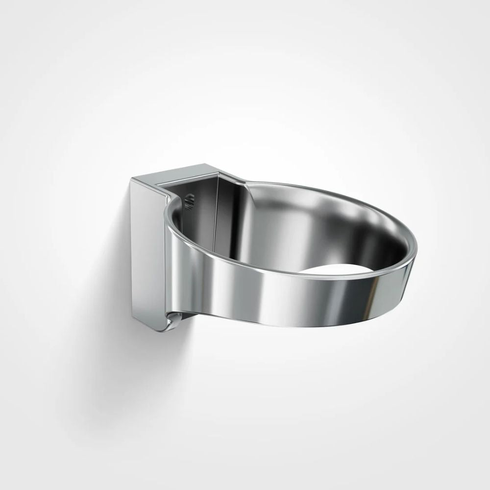 Jolly Ring-Shaped Wall Holder Plastic Bracket for Valera Hair Dryers - Chrome Plated SDRBR6 or Clear SDRBR8