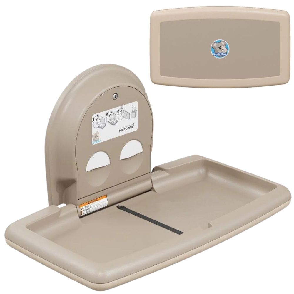 KB300 Koala Kare Horizontal Surface Mounted Baby Changing Station