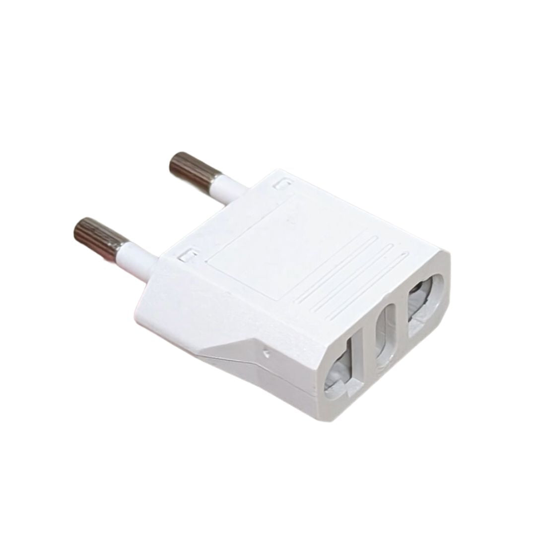 EU To UK Hair Dryer Shaver Socket 2 Pin Adaptor