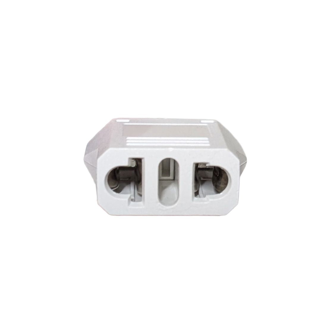 EU To UK Hair Dryer Shaver Socket 2 Pin Adaptor