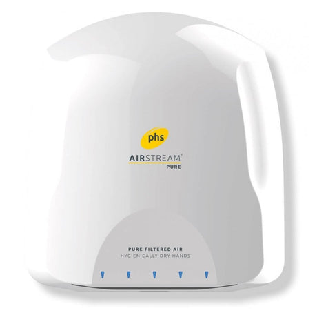 Warner Howard Airstream Pure SR1100H Hand Dryer (FASTEST DRYING | 2 HEPA FILTERS) - Hand Dryers UK™