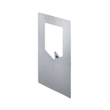 Wall Protector in Stainless Steel for Use with HU02 Hand Dryers