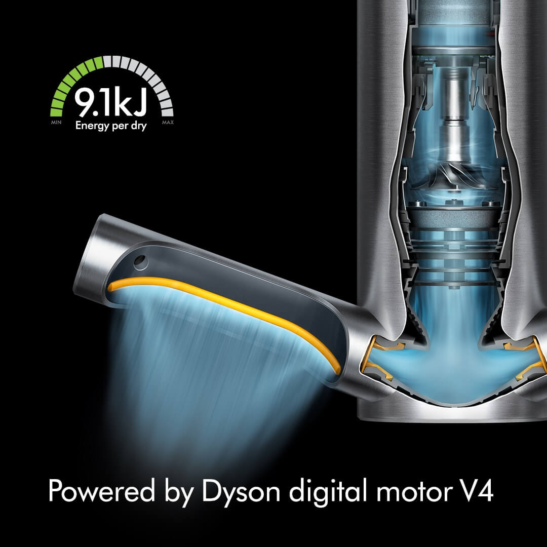 Dyson Airblade 9kJ Hand Dryer HU03 - Hand Dryers UK™