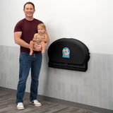 Koala Kare KB208 Oval Shaped Wall Mounted Baby Changing Table